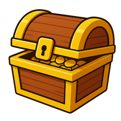 treasure chest closed
